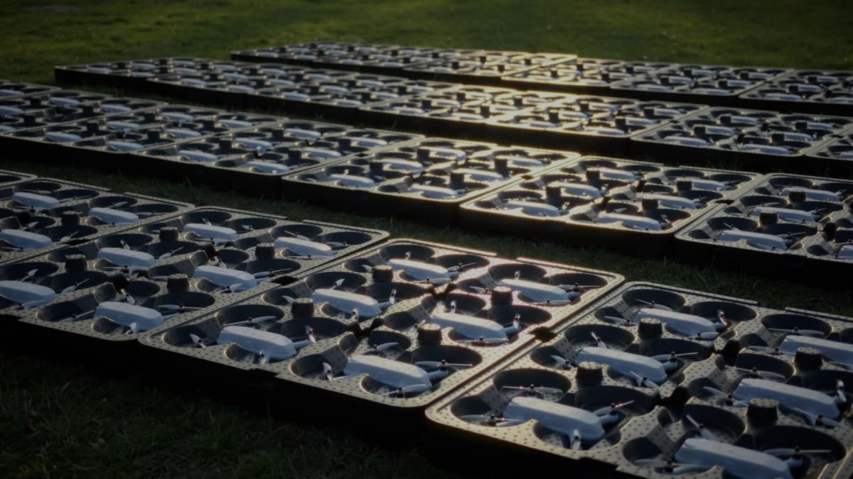 Professional supplier of drone light show equipment